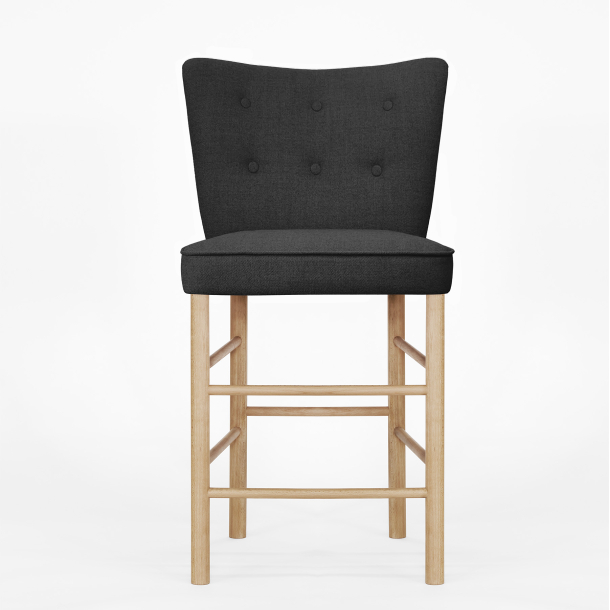 Domusnord Take a Break Barhocker  Thunder Grey  Dunkelgrau