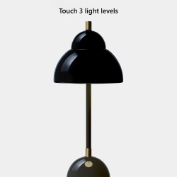 Domusnord Bubble Lamp tafellamp zwart glanzend