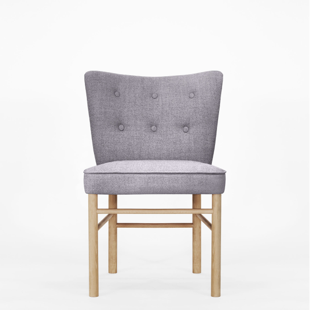 Domusnord Take a Break Eetkamerstoel Eiken  Misty Grey  Lichtgrijs