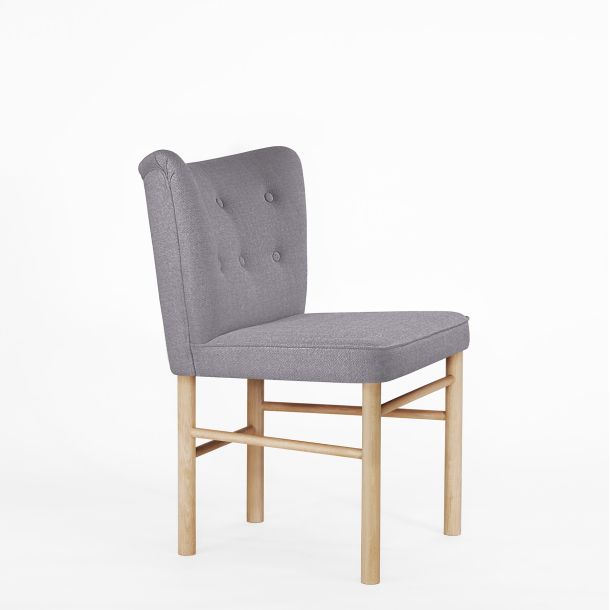 Domusnord Take a Break Eetkamerstoel Eiken  Misty Grey  Lichtgrijs