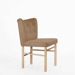 Domusnord Take a Break Eetkamerstoel Eiken  Camel Brown  Lichtbruin