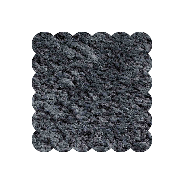 Domusnord Take a Break Lounge Chair Skin Fauteuil � Lamsvacht � Anthracite Grey � Grijs