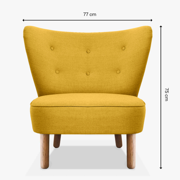Domusnord Take a Break Lounge Chair lnestol  Mustard