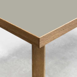 Domusnord Room Linoleum konferencebord og mdebord i Eg 200 x 90 cm i 19 farver