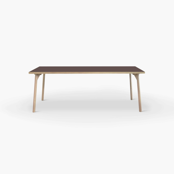 Domusnord Room Linoleums Spisebord i Eg 200 x 90 cm i 19 farver