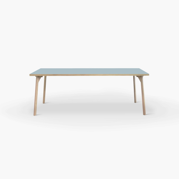 Domusnord Room Linoleums Desk and dining table in Oak 160 x 80 cm in 19 colors