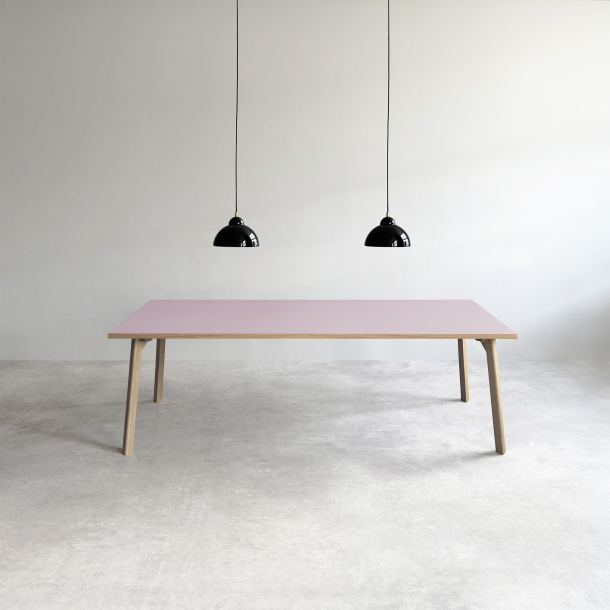 Domusnord Room Linoleums Spisebord i Eg 210 x 90 cm i 19 farver