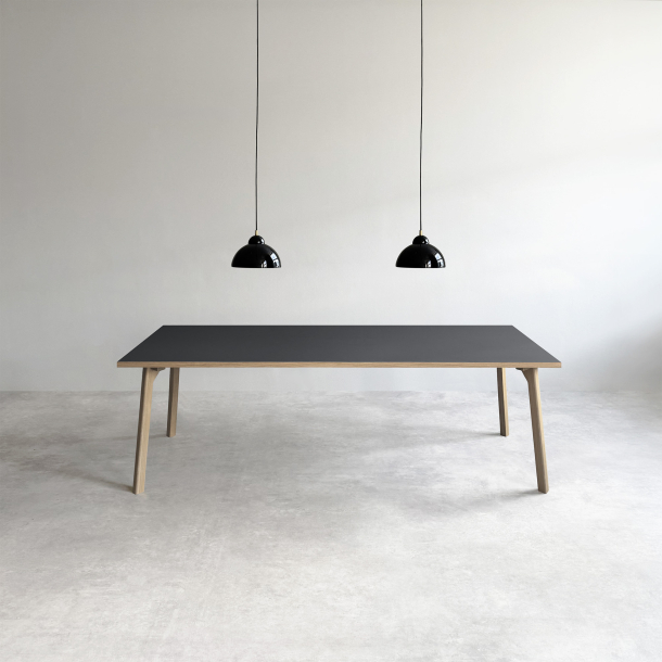 Domusnord Room Linoleum Dining Table in Oak 180 x 90 cm in 19 colors