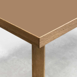 Domusnord Room Linoleums Stort Spisebord i Eg 300 x 100 cm i 19 farver