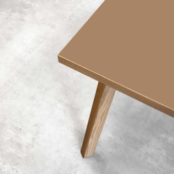 Domusnord Room Linoleum konferencebord og mdebord i Eg 200 x 90 cm i 19 farver