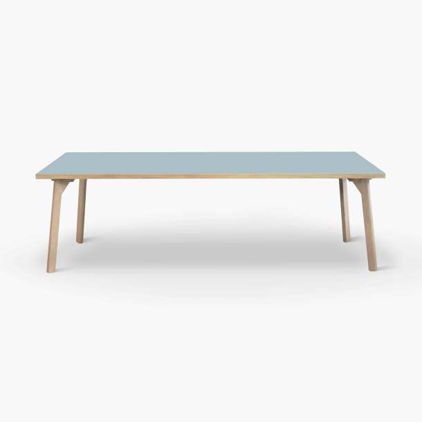 Domusnord Room Linoleum konferencebord og mdebord i Eg 230 x 90 cm i 19 farver