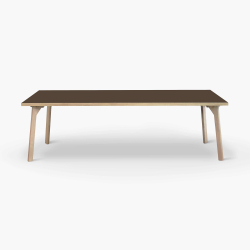 Domusnord Room Linoleum konferencebord og mdebord i Eg 230 x 90 cm i 19 farver