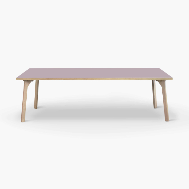 Domusnord Room Linoleums Stort Spisebord i Eg 230 x 90 cm i 19 farver