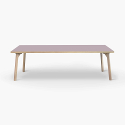 Domusnord Room Linoleum konferencebord og mdebord i Eg 230 x 90 cm i 19 farver