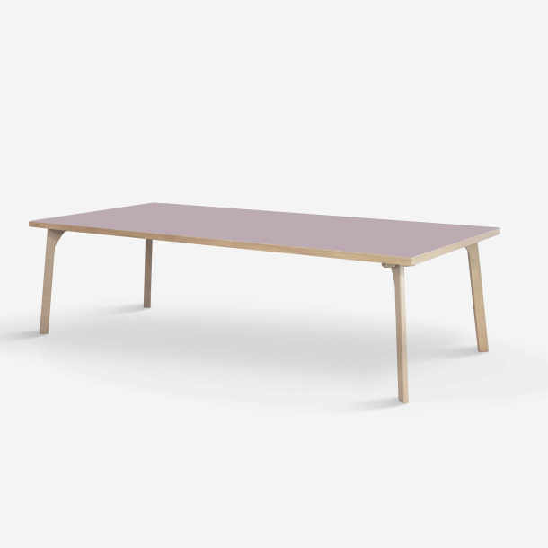 Domusnord Room Linoleums Stort Spisebord i Eg 230 x 90 cm i 19 farver