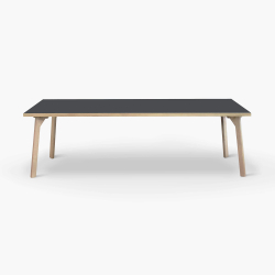 Domusnord Room Linoleum konferencebord og mdebord i Eg 230 x 90 cm i 19 farver