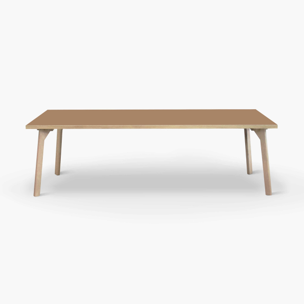 Domusnord Room Linoleums Stort Spisebord i Eg 230 x 90 cm i 19 farver