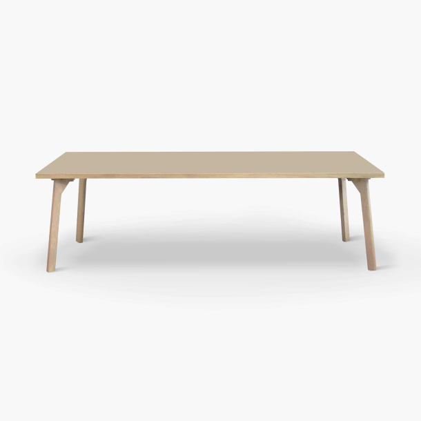 Domusnord Room Linoleums Stort Spisebord i Eg 230 x 90 cm i 19 farver