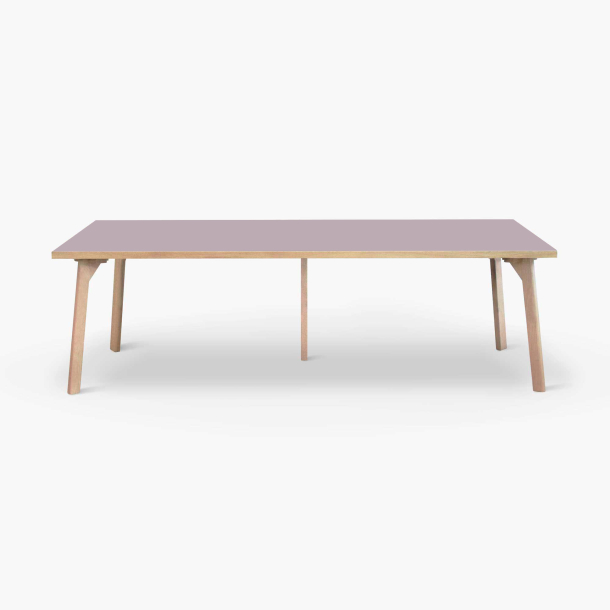 Domusnord Room Linoleums Stort Spisebord i Eg 300 x 100 cm i 19 farver