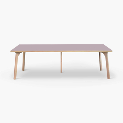 Domusnord Room Linoleums Spisebord i Eg 250 x 100 cm i 19 farver