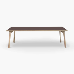 Domusnord Room Linoleums Stort Spisebord i Eg 230 x 90 cm i 19 farver