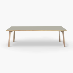 Domusnord Room Linoleums Stort Spisebord i Eg 230 x 90 cm i 19 farver