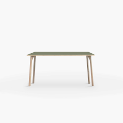 Domusnord Studio Linoleums Skrivebord p Birkekrydsfiner 140 x 70 cm i 19 farver