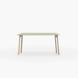 Domusnord Studio Linoleums Skrivebord p Birkekrydsfiner 140 x 70 cm i 19 farver