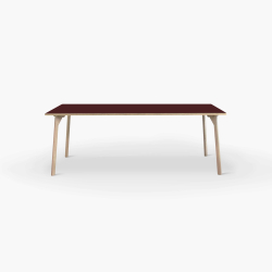 Domusnord Studio Linoleums Skrivebord og mdebord p Birkekrydsfiner 160 x 80 cm i 19 farver