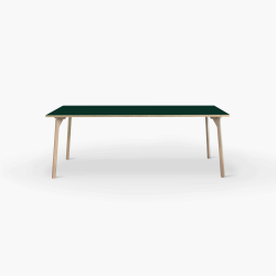 Domusnord Studio Linoleums Skrivebord og mdebord p Birkekrydsfiner 160 x 80 cm i 19 farver