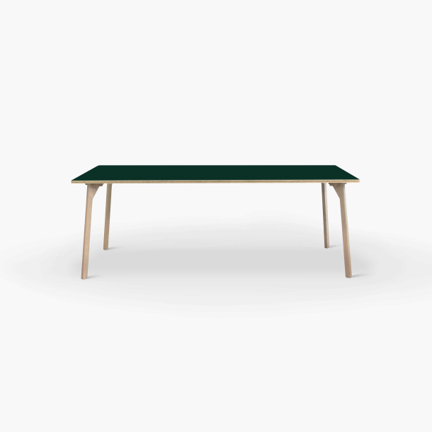 Domusnord Studio Linoleums Skrivebord og mdebord p Birkekrydsfiner 160 x 80 cm i 19 farver