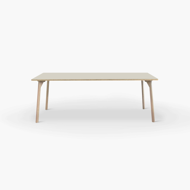 Domusnord Studio Linoleums Skrivebord og mdebord p Birkekrydsfiner 160 x 80 cm i 19 farver