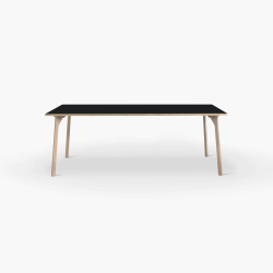 Domusnord Studio Linoleums Skrivebord og mdebord p Birkekrydsfiner 160 x 80 cm i 19 farver