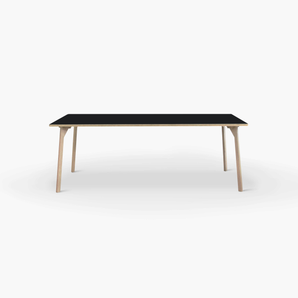 Domusnord Studio Linoleums Skrivebord og mdebord p Birkekrydsfiner 160 x 80 cm i 19 farver