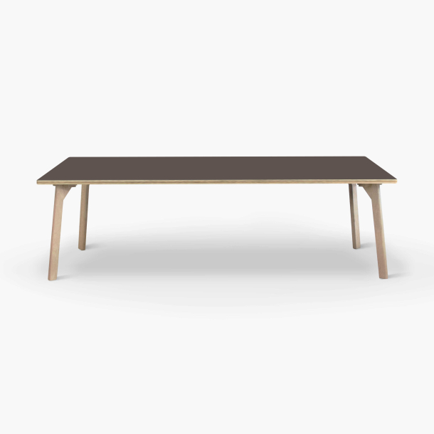 Domusnord Studio Linoleums Spisebord p Birkekrydsfiner 200 x 90 cm i 19 farver