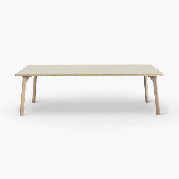 Domusnord Studio Linoleums Spisebord p Birkekrydsfiner 200 x 90 cm i 19 farver