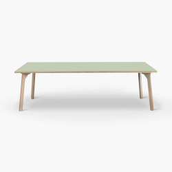 Domusnord Studio Linoleums Spisebord p Birkekrydsfiner 200 x 90 cm i 19 farver