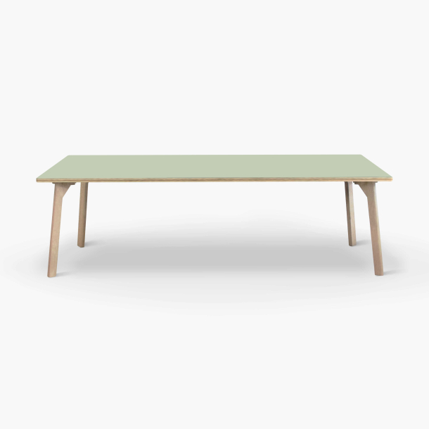 Domusnord Studio Linoleums Spisebord p Birkekrydsfiner 200 x 90 cm i 19 farver