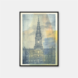 Cat Ravn Christiansborg Slot Kbenhavn plakat