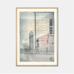 Cat Ravn Vagtsom Kongelig Livgarder Kbenhavn plakat