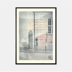 Cat Ravn Vagtsom Kongelig Livgarder Kbenhavn plakat