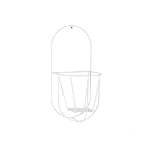 OK Design Cibele Wall vghngt plantestativ - hvid