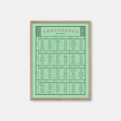 Gehalt Ssonernes Rvarer plakat  lysegrn