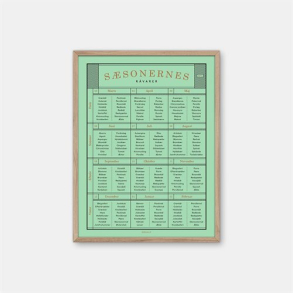 Gehalt Ssonernes Rvarer plakat  lysegrn