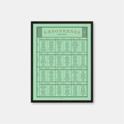 Gehalt Ssonernes Rvarer plakat  lysegrn