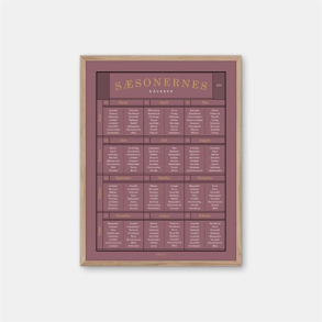 Gehalt Ssonernes Rvarer plakat  mrk rosa