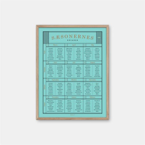 Gehalt Ssonernes Rvarer plakat  turkis