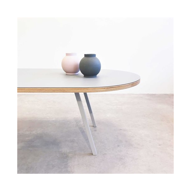 Domusnord LV Lounge Table with linoleum and plywood birch - Medium