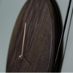 Mux Clock oak wall  Smoked